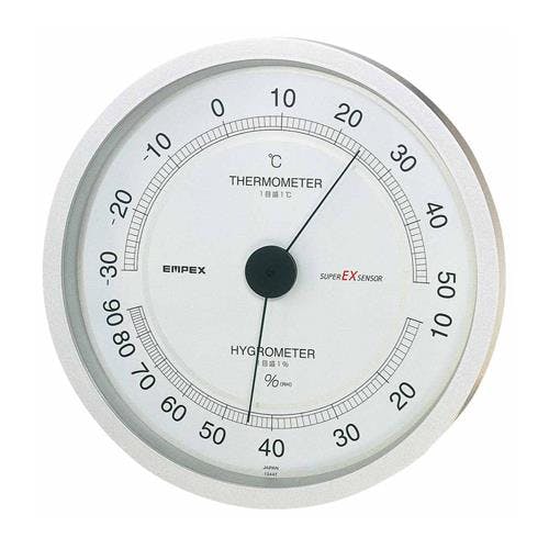 エンペックス気象計(EMPEX) 温度・湿度計 162mm EA728EB-43 4550061298732【別送品】