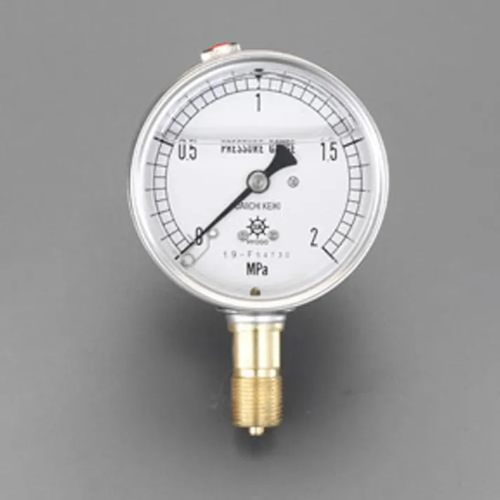 ESCO 60mm/0-6MPa 圧力計(グリセリン入) EA729GD-60(CDC)【別送品】