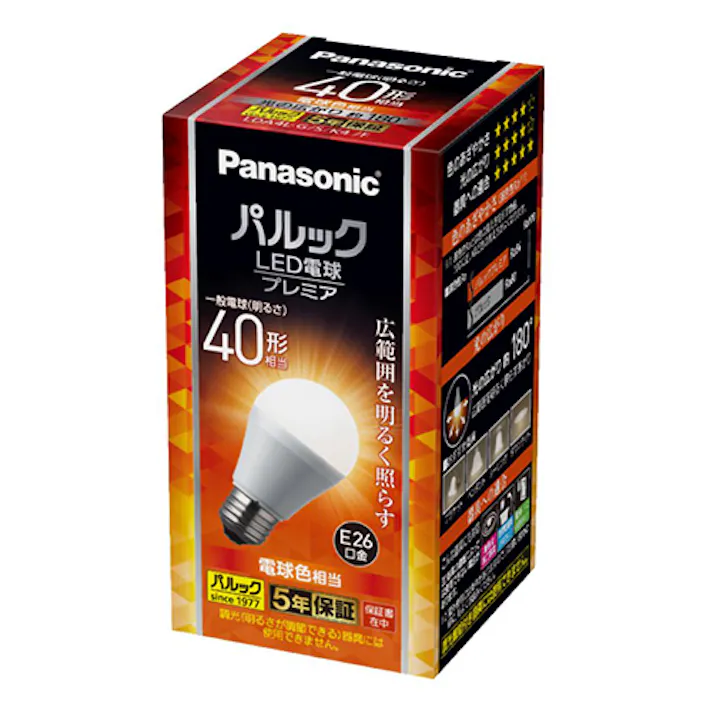 パナソニック(Panasonic) 電球/LED(電球色) AC100V/4.4W/E26 EA758XR-107AH 4518340266261【別送品】