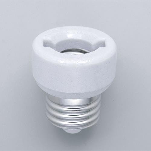 朝日電器(ELPA) E26→E17 電球用口金変換アダプター EA758XZ-48