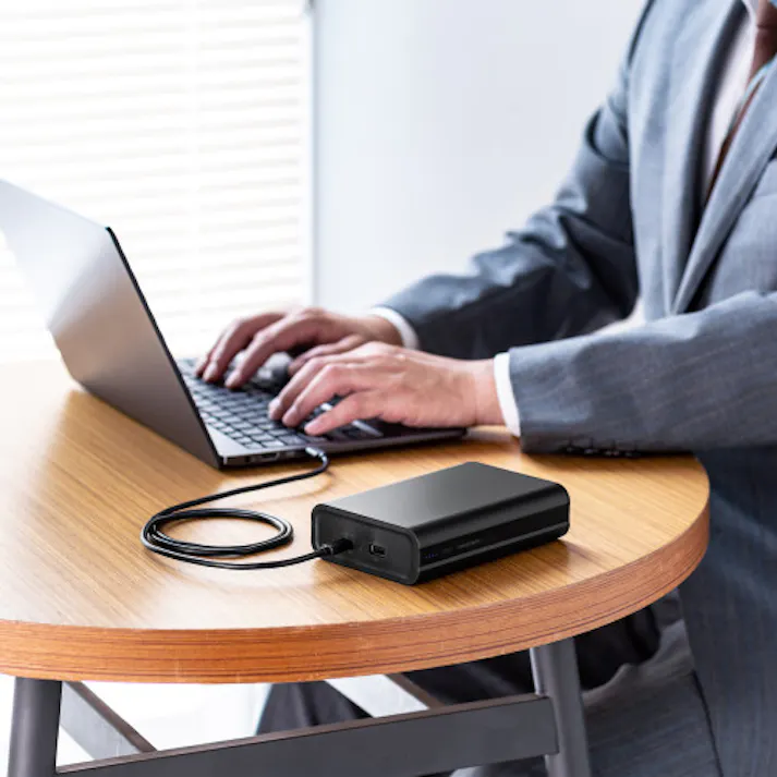 サンワサプライ 20000mAh モバイルバッテリー(USB PD対応) EA758YK-625(CDC)【別送品】