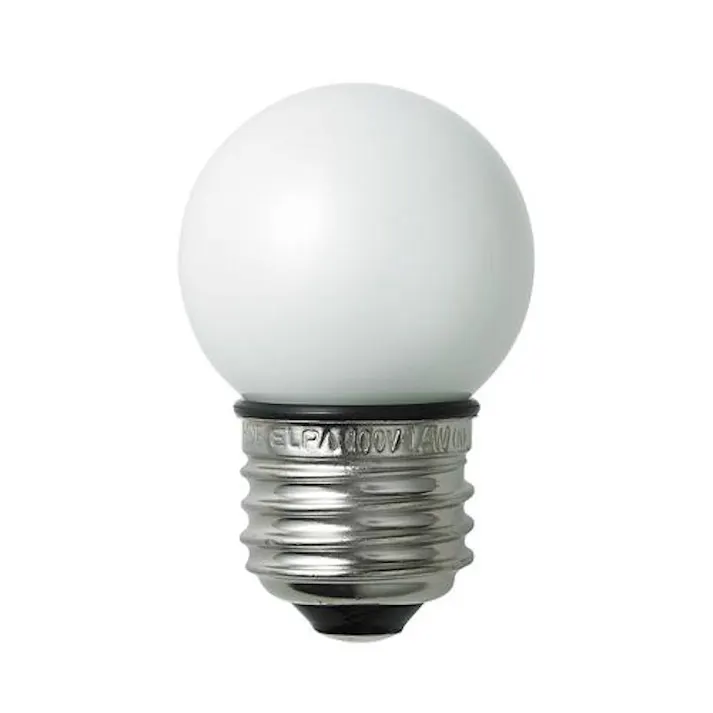 朝日電器(ELPA) 電球(LED/防水/昼白色) AC100V/1.4W/E26 EA758ZM-201 4518340246416【別送品】