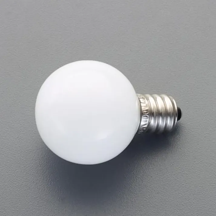 朝日電器(ELPA) AC100V/0.5W/E12 電球(LED/装飾用/昼白色) EA758ZM-71(CDC)【別送品】