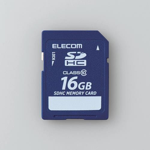 エレコム SDHCメモリーカード 16GB EA759GK-26E 4550061208694【別送品】