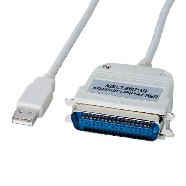 サンワサプライ USB-IEEE1284コンバーター 5.0m EA759GY-54A 4550061123430【別送品】