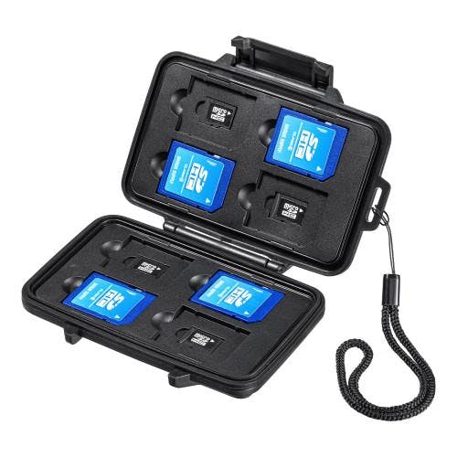 サンワサプライ メモリーカードケース(防水防塵/16枚用) 120x21x83mm EA759Z-120 4518340102835【別送品】