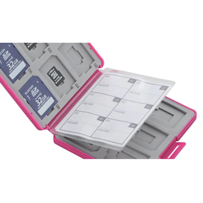 エレコム SD/microSDカードケース(24枚収納/ブラック) EA759Z-21 4518340165601【別送品】