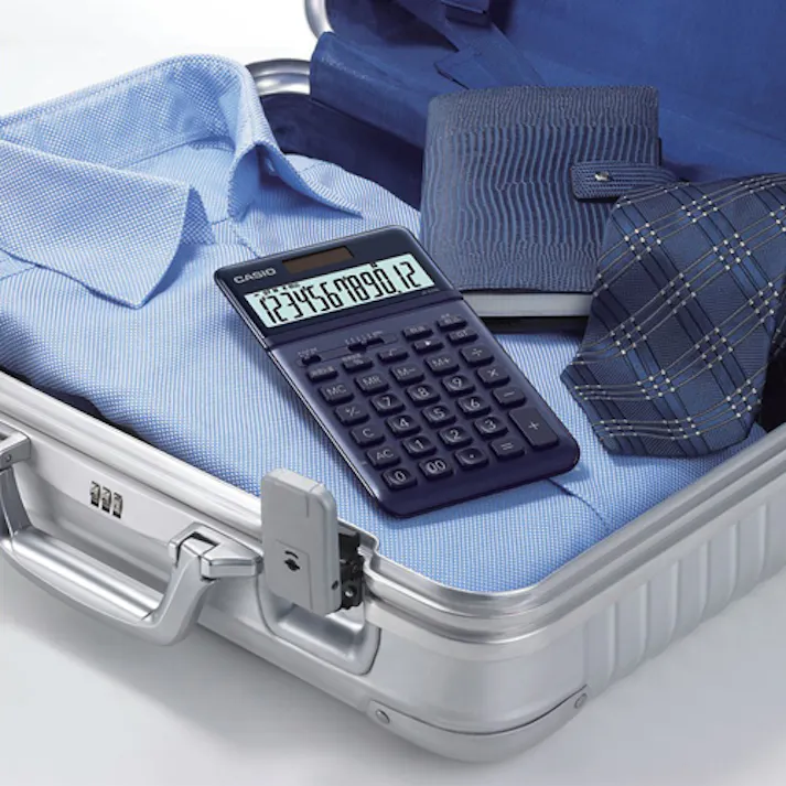 カシオ(CASIO) 12桁 計算機(ネイビー) EA761G-121(CDC)【別送品】