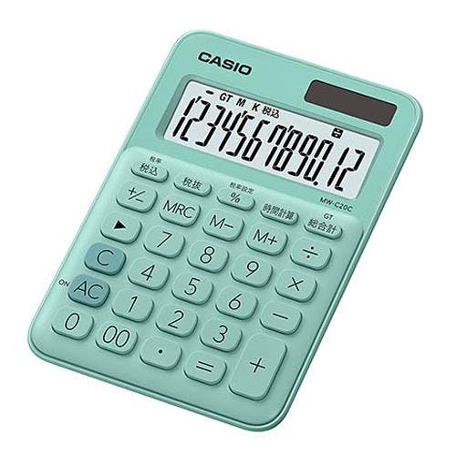 カシオ(CASIO) パーソナル計算機(ミントグリーン) 12桁 EA761GA-23