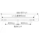 朝日電器(ELPA) ライティングバー(ブラック) AC100V/1500W/0.5m EA761XB-203 4518340128187【別送品】