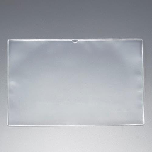 ライオン事務器(LION) カードホルダー(軟質/20枚) 150x218mm/A5 EA762C-5B 4518340028173【別送品】