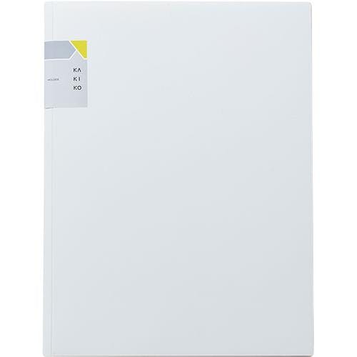 キングジム(KINGJIM) ポケットホルダー(2ポケット/白) 236x3x314mm EA762CB-343 4550061261422【別送品】