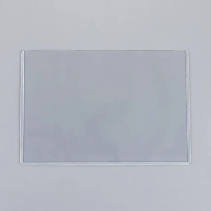ESCO 132x188mm/B6判 カードケース(硬質塩化ビニル/20枚 EA762CB-63B(CDC)【別送品】