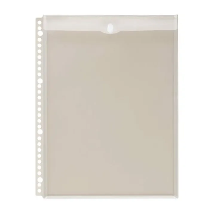 ライオン事務器(LION) 収納ポケットシート(1ポケット/マチ付) A4 EA762CC-81 4518340051720【別送品】