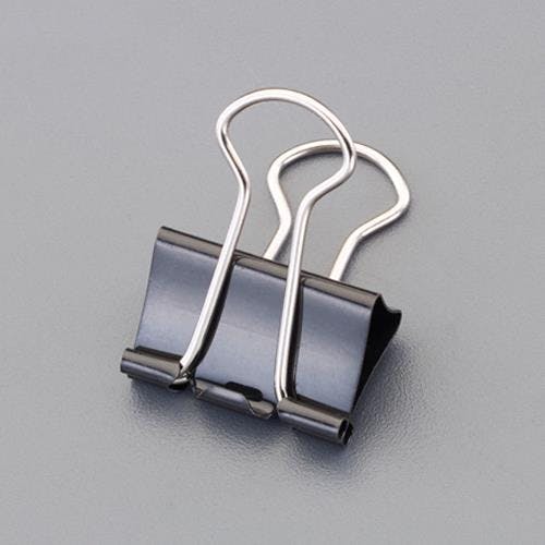 ライオン事務器(LION) バインダークリップ(40個) 19mm/50枚 EA762FB-280 4518340064898【別送品】