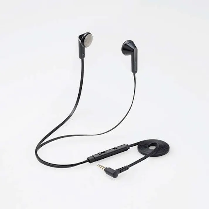 エレコム 1.2m/4極ミニプラグヘッドセット(ミュートスイッチ付/両耳) EA763BC-117(CDC)【別送品】