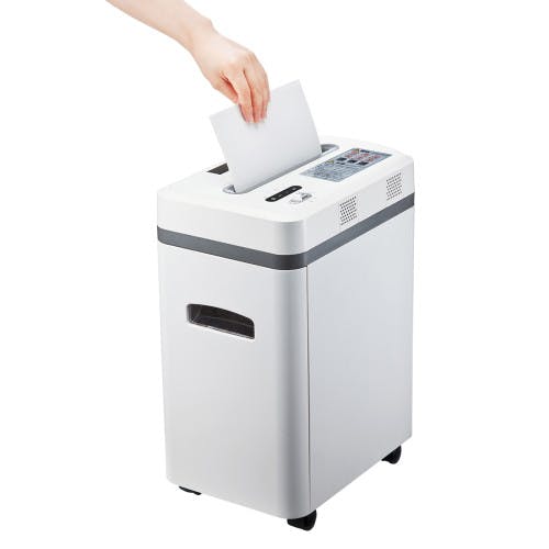 サンワサプライ 235x354x471mm マイクロカットシュレッダー(CD