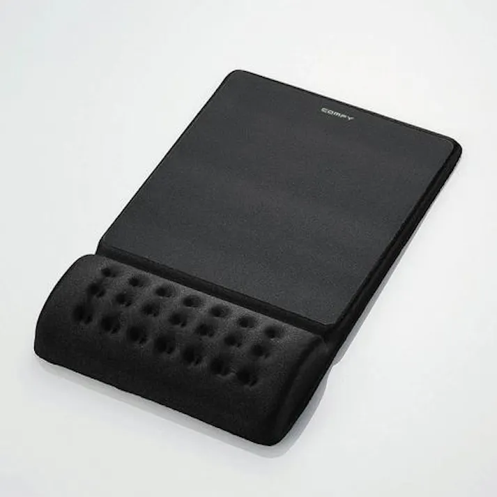 エレコム 135x220x 25mm マウスパッド(リストレスト付) EA764-104(CDC)【別送品】