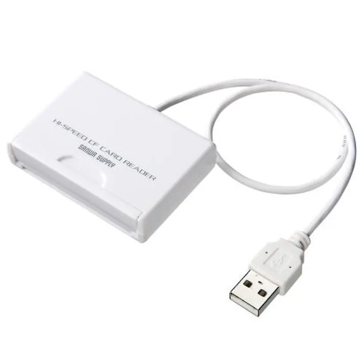 サンワサプライ USB2.0 カードリーダー(CFカード用) EA764A-180B(CDC)【別送品】
