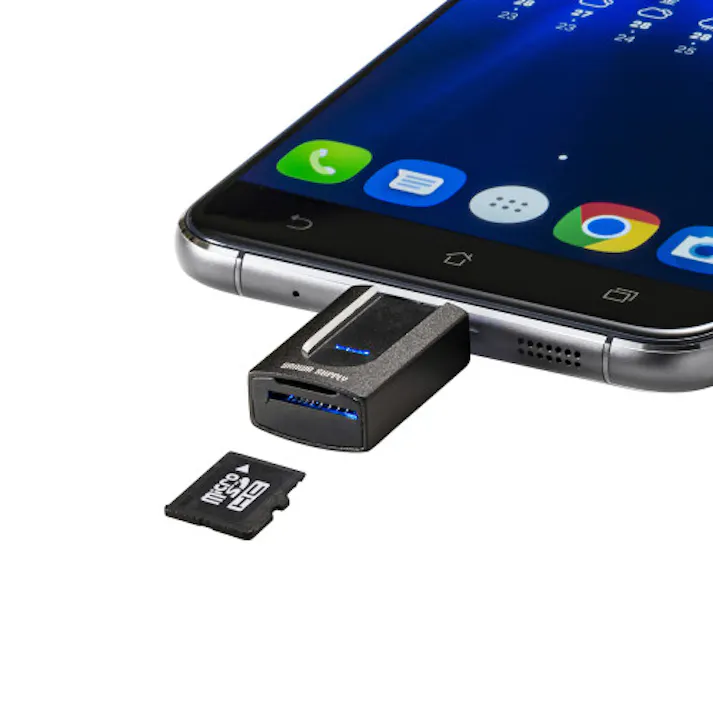 サンワサプライ カードリーダー(マイクロSD/TypeC/超小型) USB3.1 EA764A-193 4518340043824【別送品】