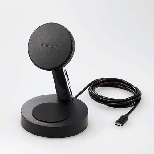 エレコム ワイヤレス充電器(Magsafe対応iPhone用) 7.5W EA764A-316 4518340206786【別送品】