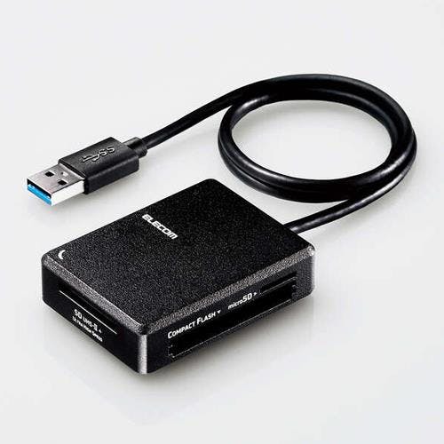 エレコム メモリカードリーダ(USB3.0) EA764A-43C 4550061131107【別送品】