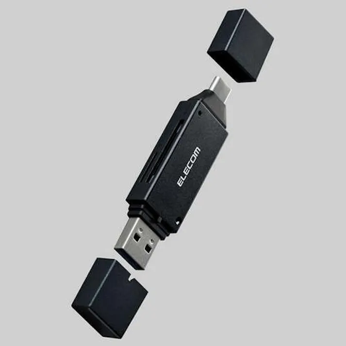 エレコム メモリリーダライタ(USB3.2 Gen1対応) EA764A-46C 4518340291270【別送品】