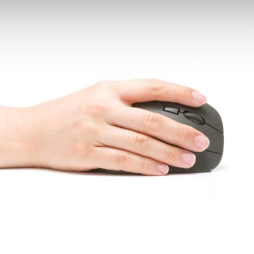 SANWA SUPPLY ワイヤレスマウス 抗菌 エルゴノミクス 静音 USB