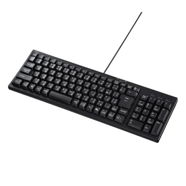 サンワサプライ 391x129x29mm コンパクトキーボード(USB2.0付) EA764AB-240(CDC)【別送品】
