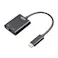 サンワサプライ オーディオ変換アダプタ(TypeC/USB PD対応) 120mm EA764AC-130 4518340166691【別送品】
