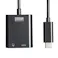 サンワサプライ オーディオ変換アダプタ(TypeC/USB PD対応) 120mm EA764AC-130 4518340166691【別送品】