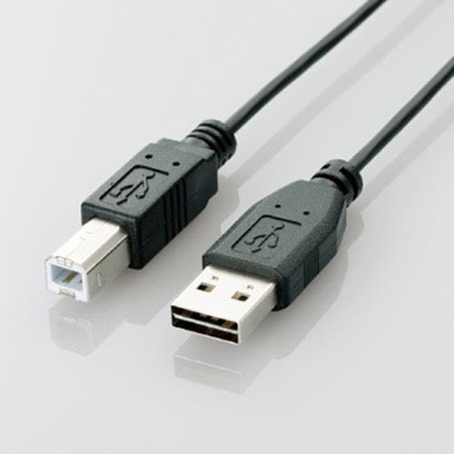 エレコム USB2.0ケーブル(ABタイプ) 1.5m EA764AC-6AC 4518340166882【別送品】