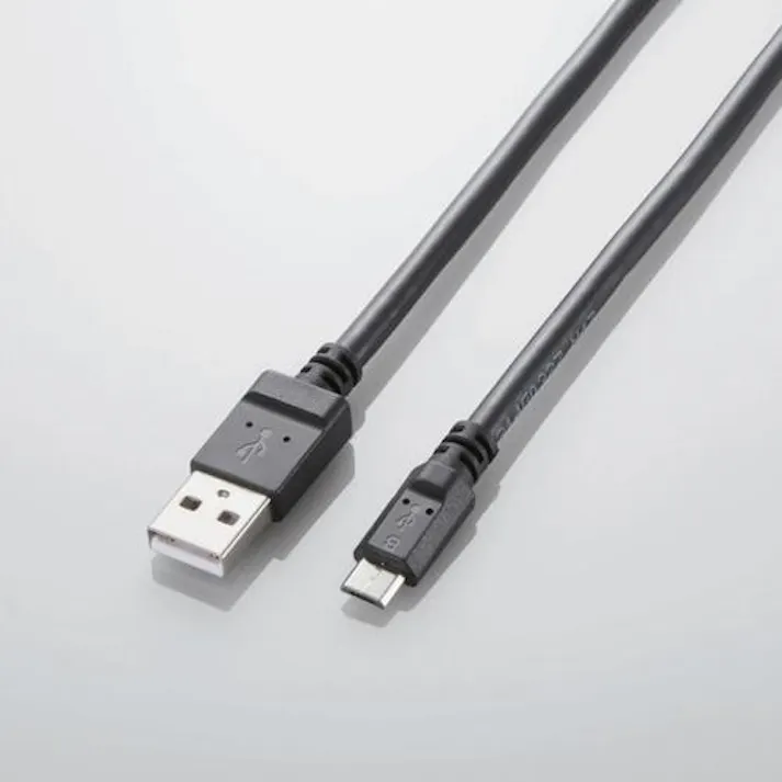 エレコム 0.8m 充電・通信ケーブル(急速充電対応) EA764AC-70AA(CDC)【別送品】