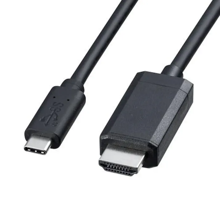 サンワサプライ 2.0m TypeC-HDMI変換ケーブル EA764AC-86A(CDC)【別送品】