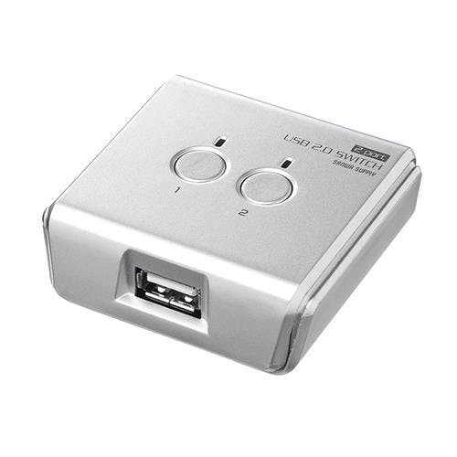 サンワサプライ USB2.0 USB切替器(2回路) EA764AD-201 4550061295953【別送品】