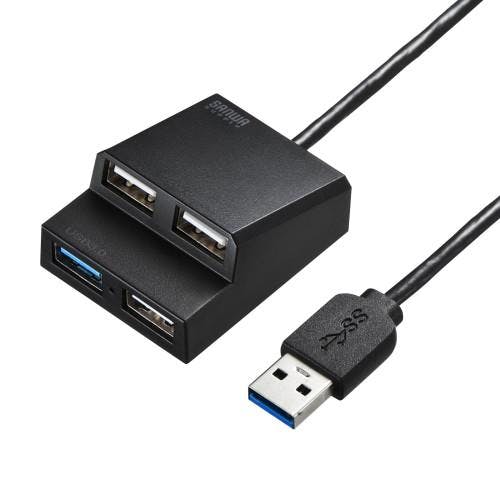 サンワサプライ USB2.0ハブ(手元延長用/0.5m) [4ポート] EA764AD-99A 4550061252758【別送品】