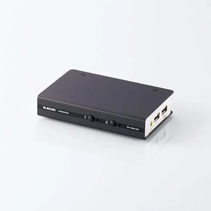 エレコム DVI対応パソコン切替器(2切替) EA764AE-3(CDC)【別送品】