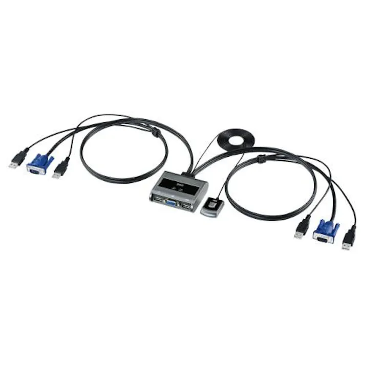 サンワサプライ USBポート付 パソコン切替器 EA764AE-41(CDC)【別送品】