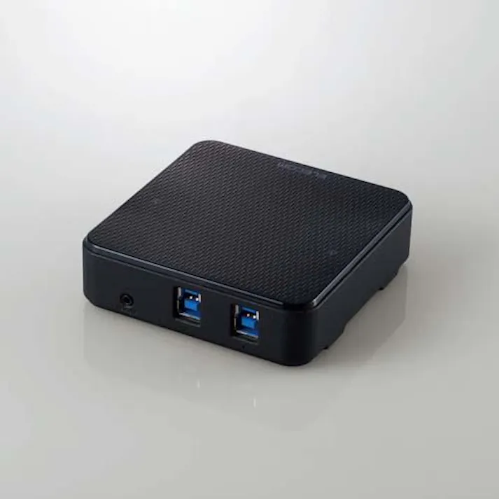 エレコム USB3.0対応ディスプレイ切替器(最大2台) EA764AE-56(CDC)【別送品】