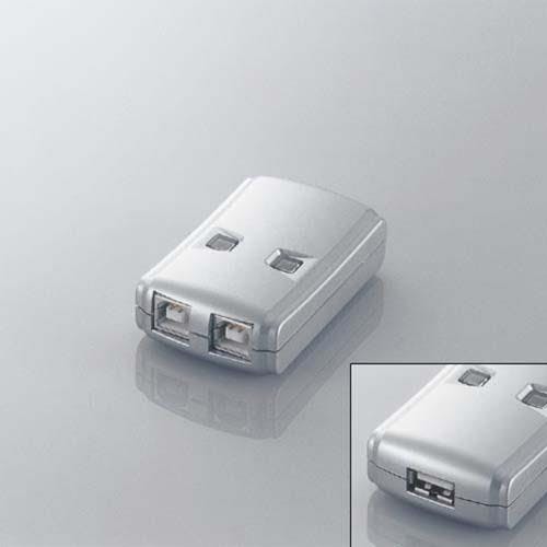エレコム USB2.0対応ディスプレイ切替器(最大2台) EA764AE-58 4518340168275【別送品】