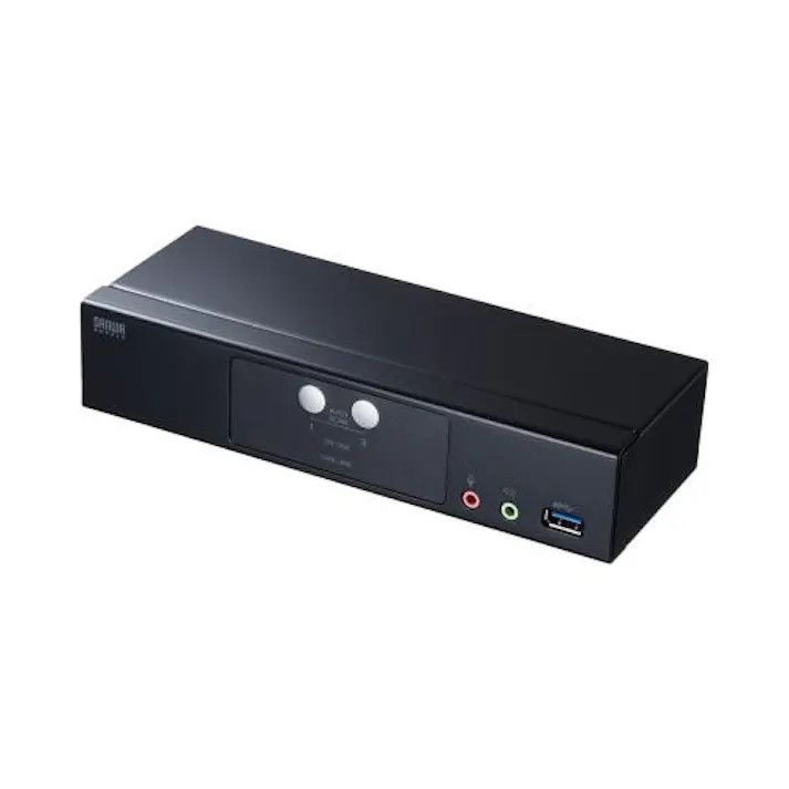 サンワサプライ パソコン自動切替器(DisplayPort対応/2:1) EA764AE-63(CDC)【別送品】