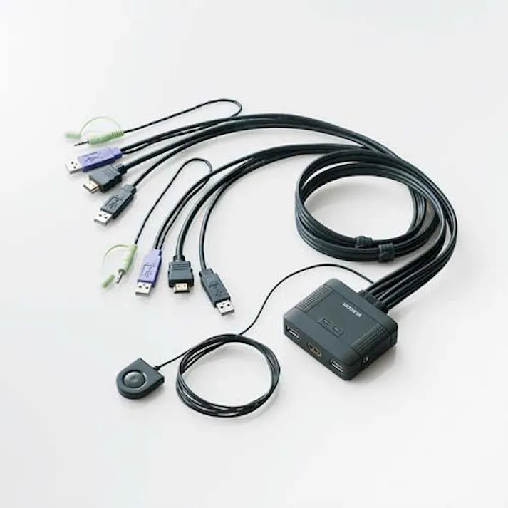エレコム HDMIパソコン切替器 EA764AE-7(CDC)【別送品】