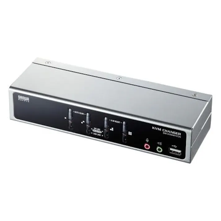 サンワサプライ パソコン自動切替器(PS/2&USB対応/4:1) EA764AE-72(CDC)【別送品】