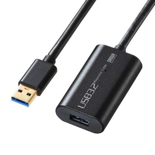 サンワサプライ アクティブリピーターケーブル(USB3.1 TypeA) 5m EA764AF-20 4518340166073【別送品】