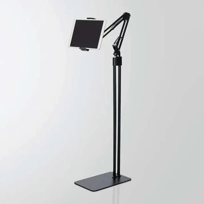 エレコム 床置きタブレットスタンド(フレキシブルアーム) 1270mm EA764AG-201A 4518340303751【別送品】