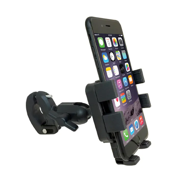 スマートフォンホルダー(パイプ取付用) 22-31mm EA764AG-221 4550061420782【別送品】