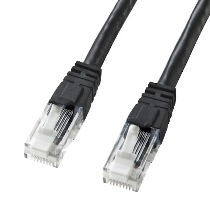 サンワサプライ 3 m LANケーブル(CAT6/つめ折れ防止/ブラック) EA764BB-234A(CDC)【別送品】