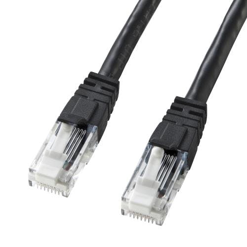 サンワサプライ LANケーブル(CAT6/つめ折れ防止/ブラック) 20m EA764BB-239A 4550061123300【別送品】
