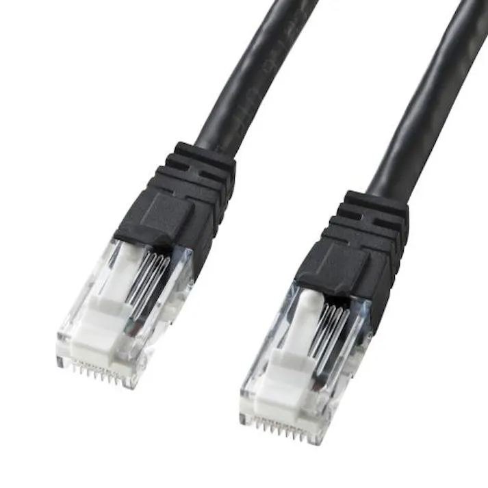 サンワサプライ LANケーブル(CAT6/つめ折れ防止/ブラック) 20m EA764BB-239A 4550061123300【別送品】