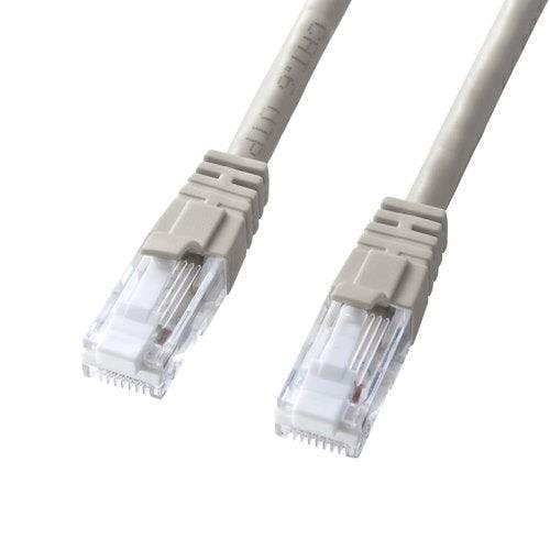サンワサプライ LANケーブル(CAT6/つめ折れ防止/ライトグレー) 20m EA764BB-249A 4550061898697【別送品】